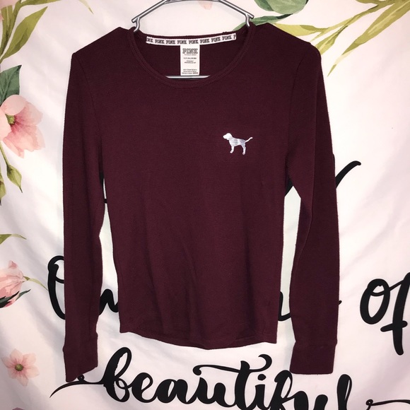 PINK Victoria's Secret Tops - PINK Victoria’s Secret long sleeve size small